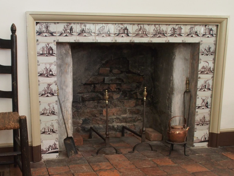 Colonial Fireplace