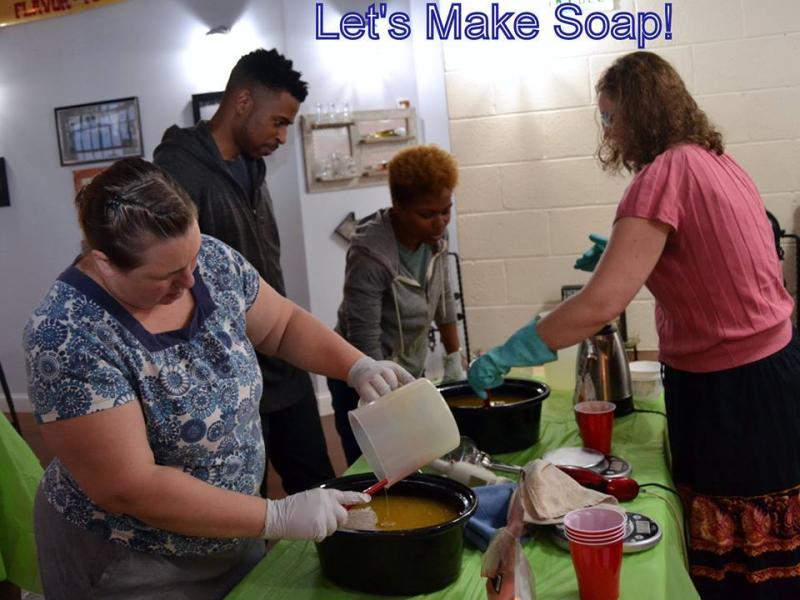 Workshop: Intro to Soap Making: Spring Herbs