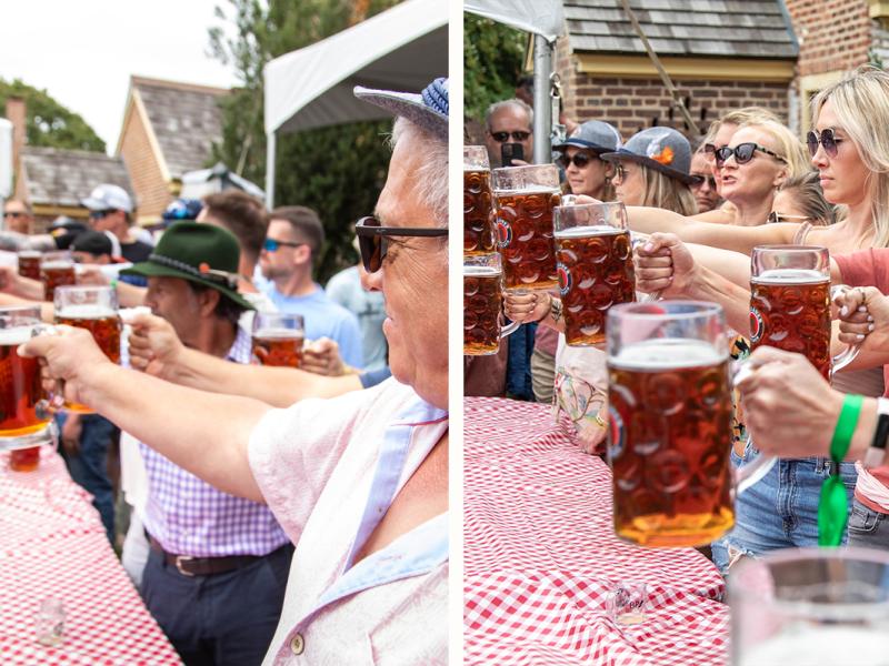 Steinholding Competiting - Odessa Brewfest 2024