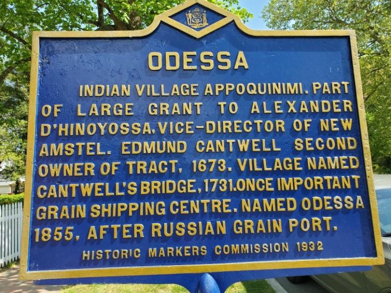EVENT Odessa Delaware Historic Marker - Rededication