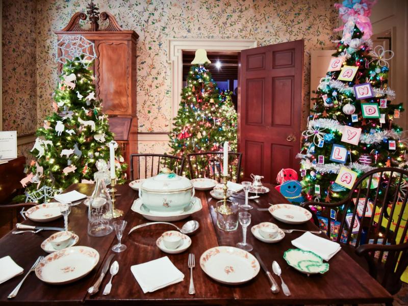 Themed Holiday Trees at Historic Odessa