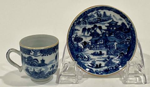 2011.74.6 small coffee cup and saucer