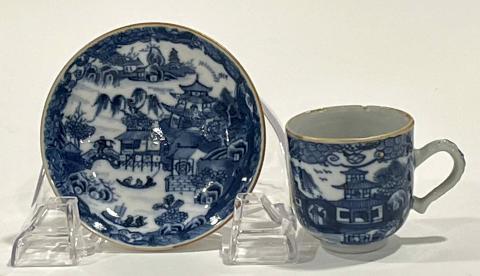2011.74.7 small coffee cup and saucer