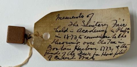 1971.1515 memento and label