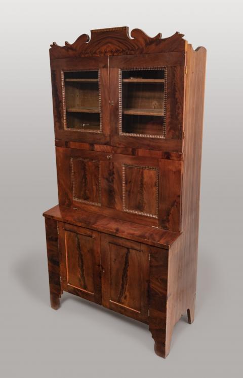 Fall-front desk and bookcase