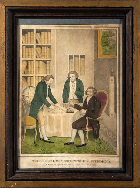 The Prodigal Son Receiving His Patrimony