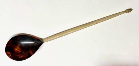 1971.1016 horn and bone spoon