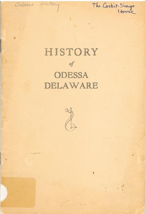History of Odessa Address at Methodist Episcopal Church 11/18/01