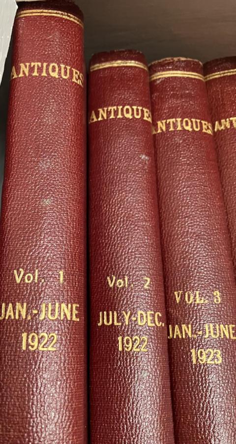 The Magazine Antiques Vol. 1 January-June 1922
