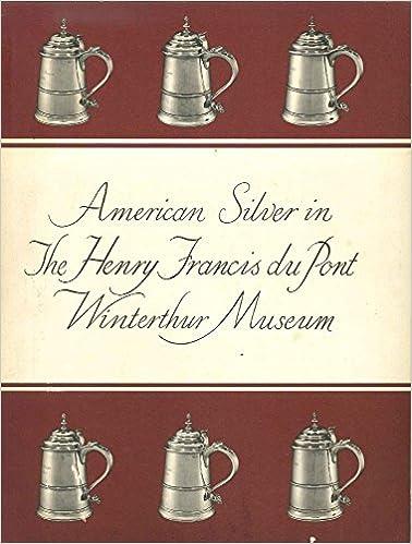 American Silver in the Henry Francis du Pont Winterthur Museum