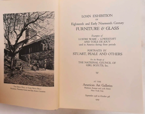 Loan exhibition of eighteenth and early nineteenth century furniture & glass;
