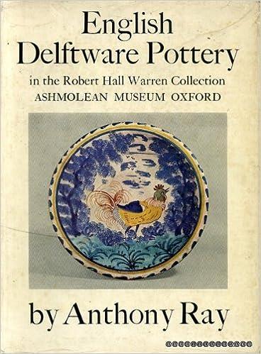 English Delftware Pottery in the Robert Hall Warren Collection Ashmolean Museum Oxford
