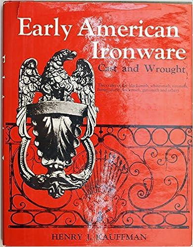 Early American Ironware: Cast and Wrought