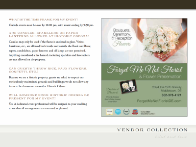 Weddings and Events