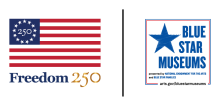 blue star museum 250 logo