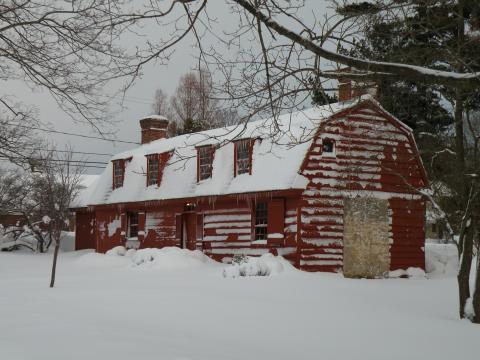 Historic Odessa in the Snow