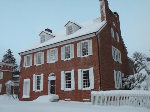 Historic Odessa in the Snow