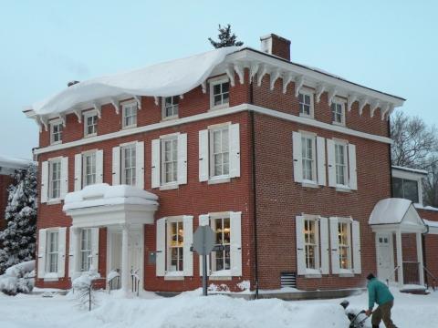 Historic Odessa in the Snow