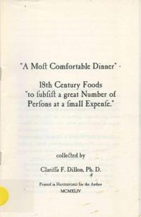 A Most Comfortable Dinner