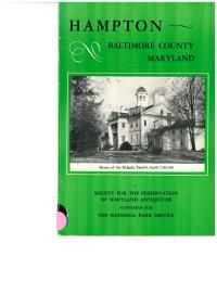 Hampton Baltimore County Maryland