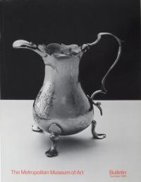 Colonial Silver in the American Wing of the Metropolitan Museum of Art