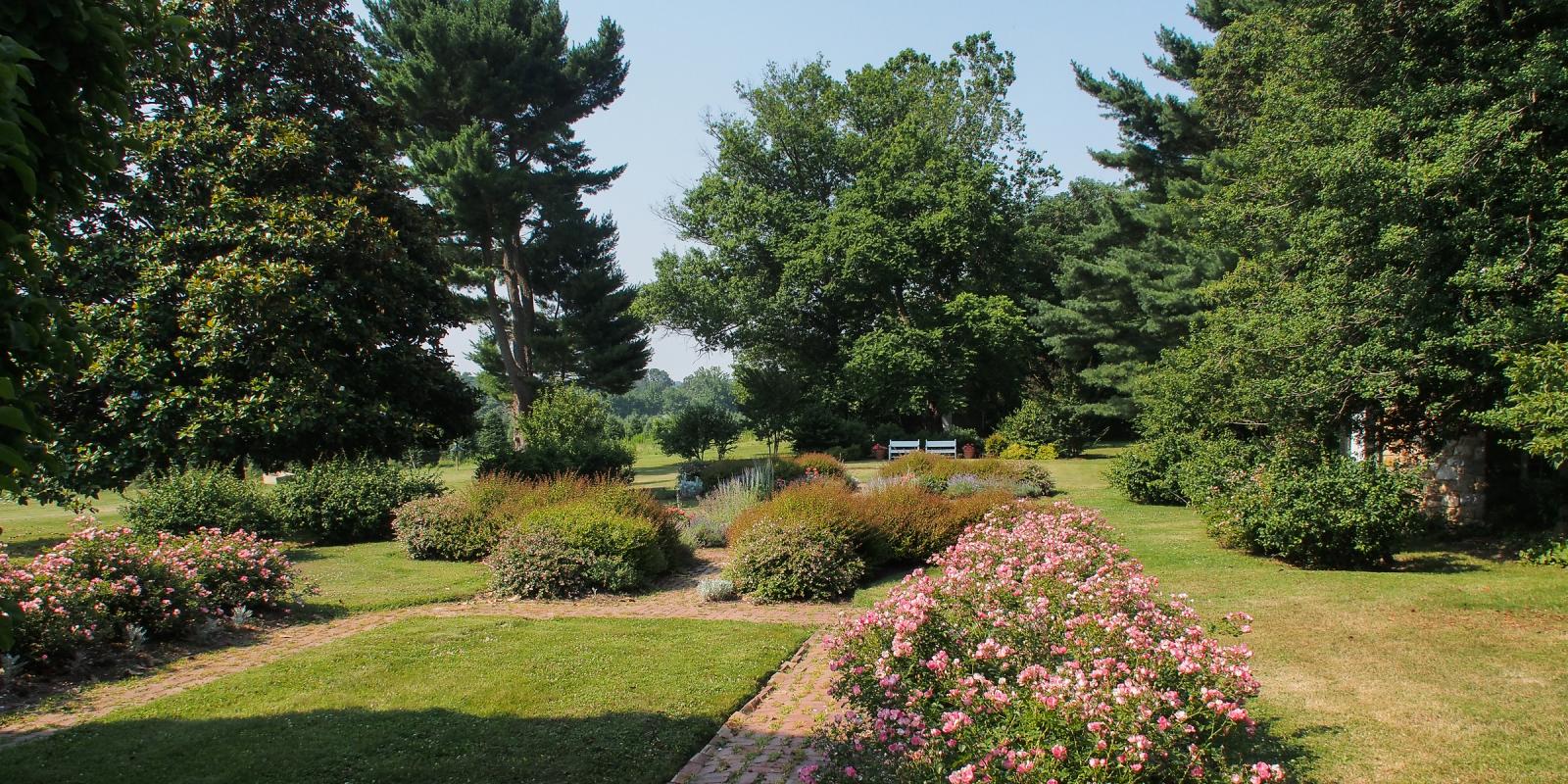 Corbit-Sharp House Grounds in Historic Odessa