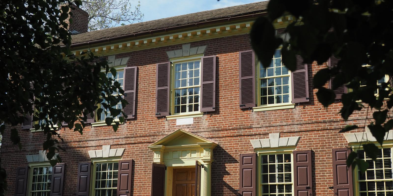 Wilson-Warner House facade at Historic Odessa