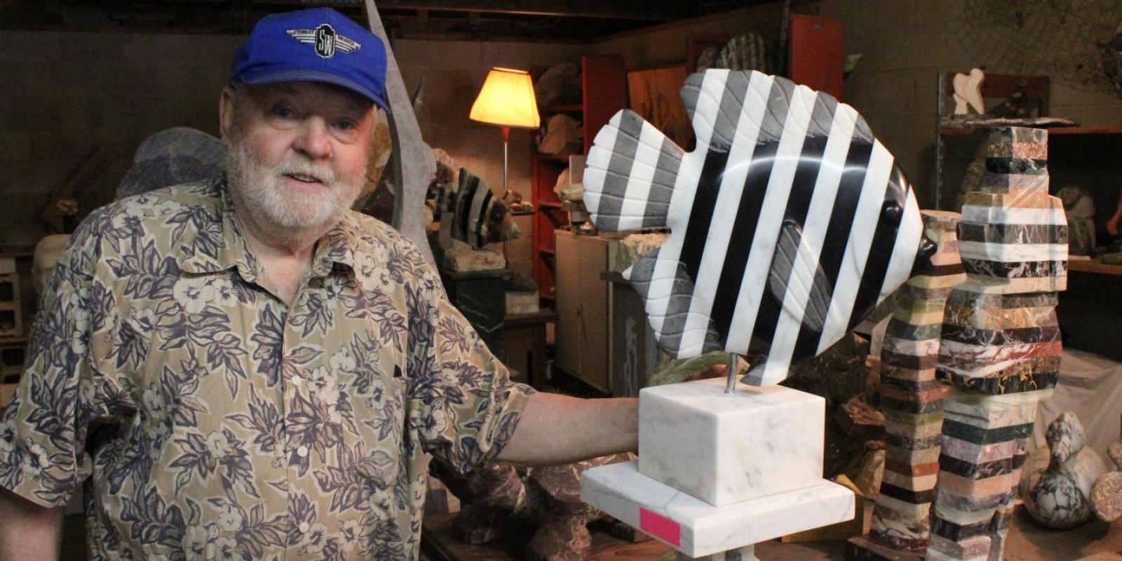 Exhibit: Quarried, Carved, and Polished: The Stone Sculptures of Richard H. Bailey