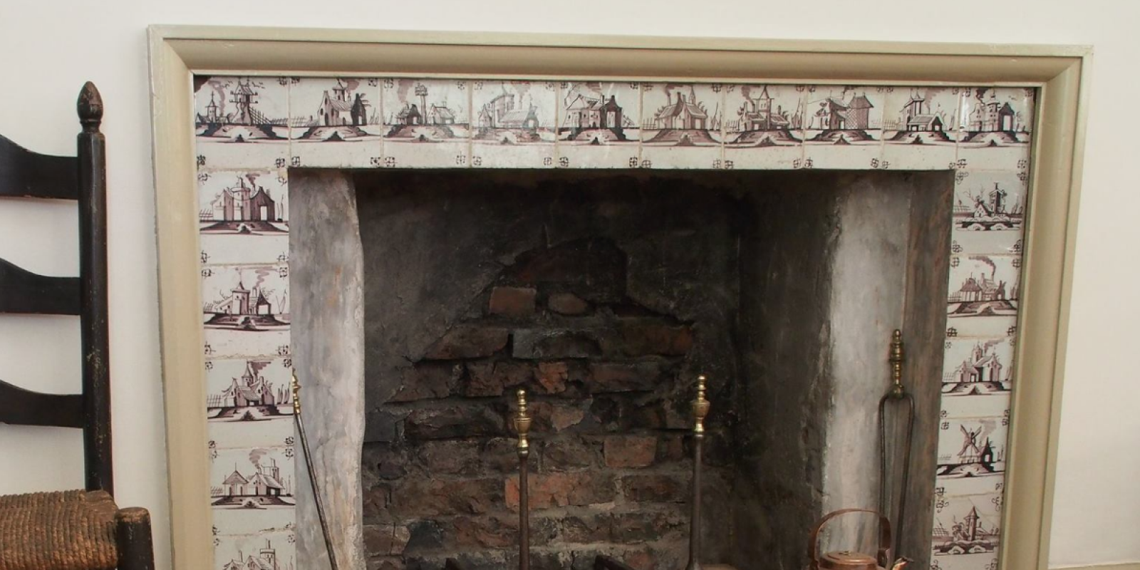Colonial Fireplace