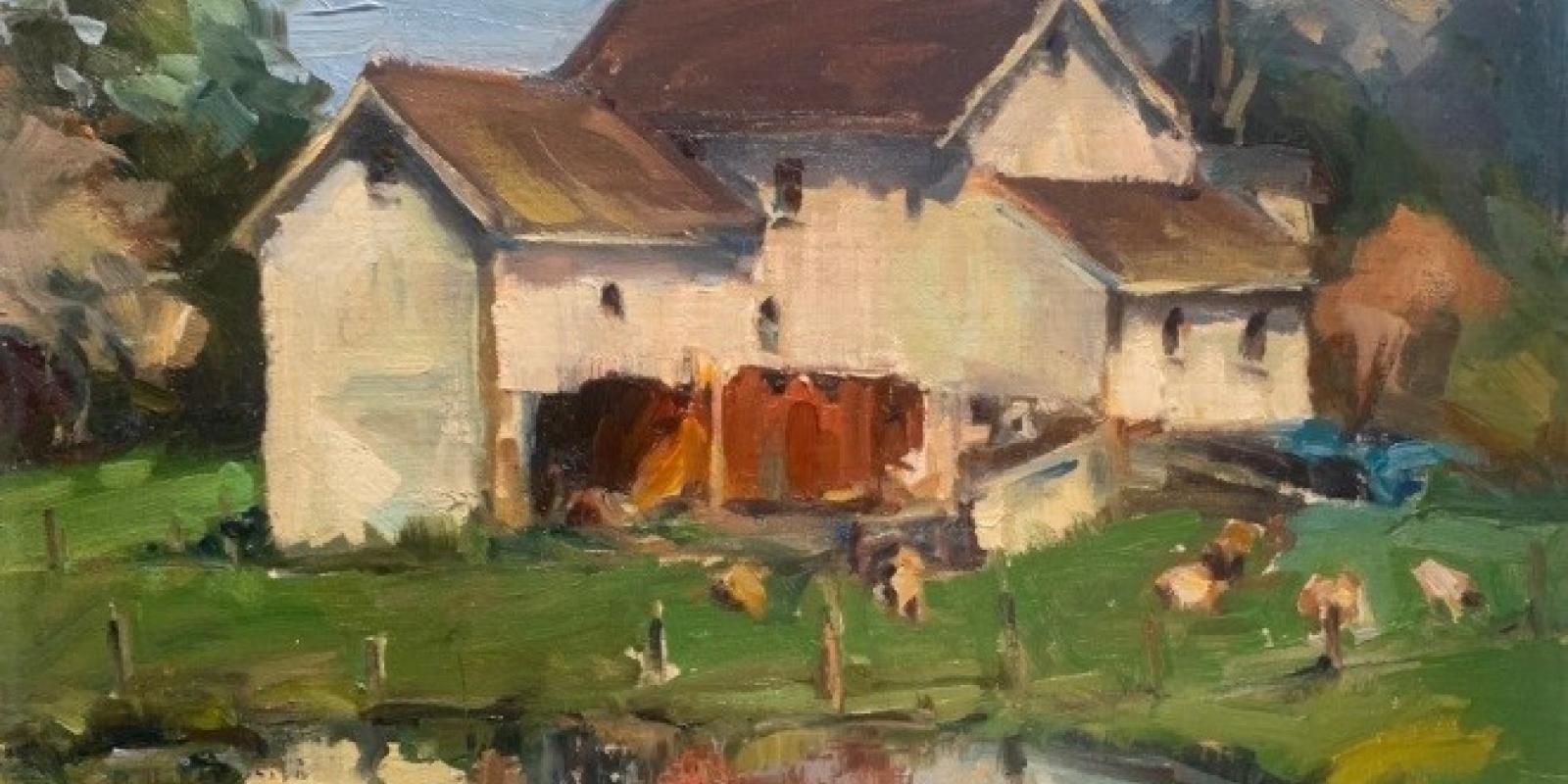 Jacalyn Beam farmhouse painting