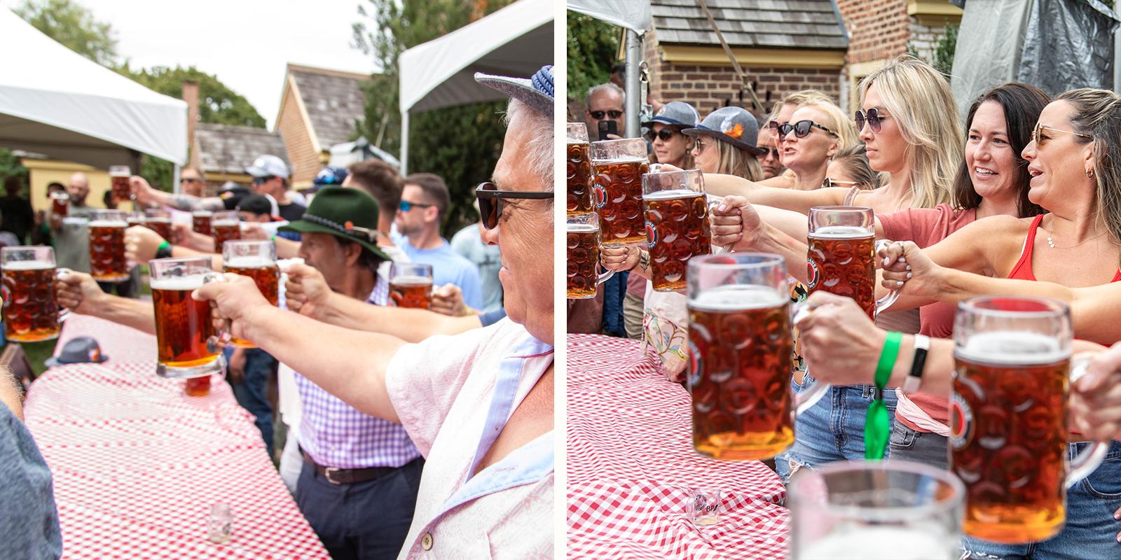 Steinholding Competiting - Odessa Brewfest 2024