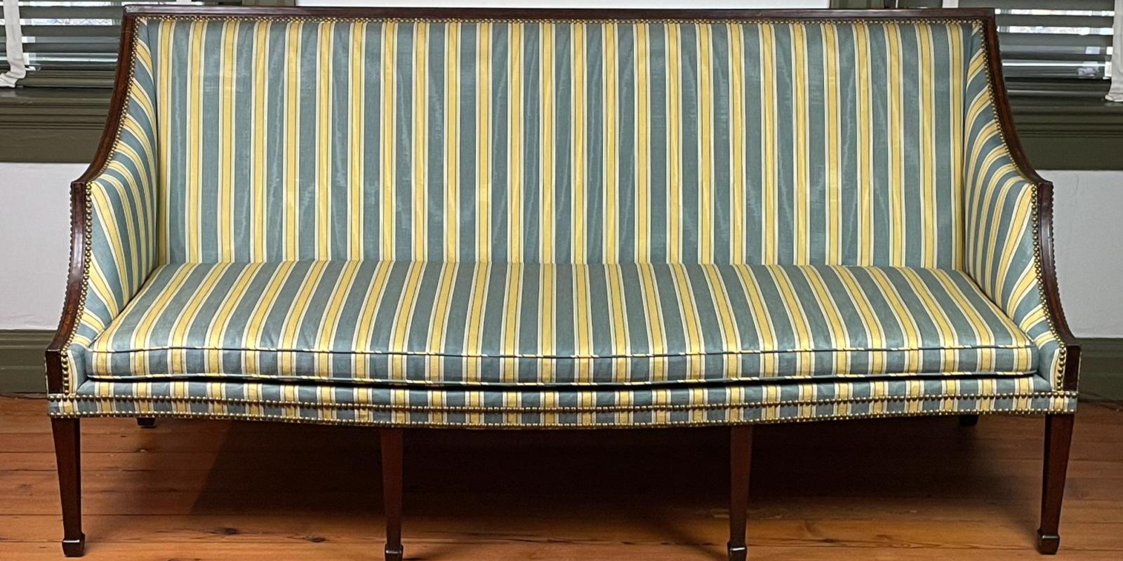 Philadelphia-made sofa, 1790-1805.