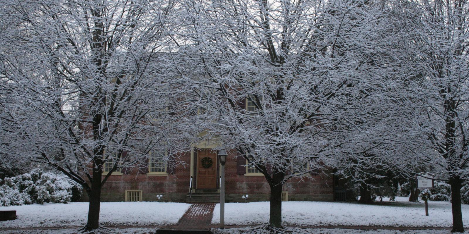 Historic Odessa in the Snow
