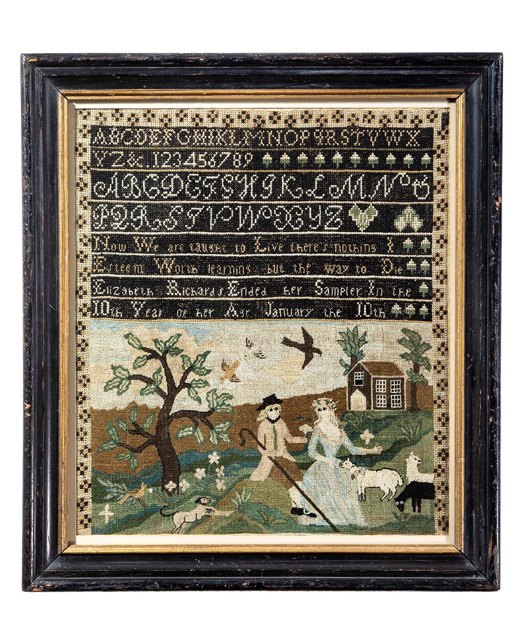 Needlework sampler